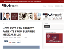 Tablet Screenshot of mnetnews.com